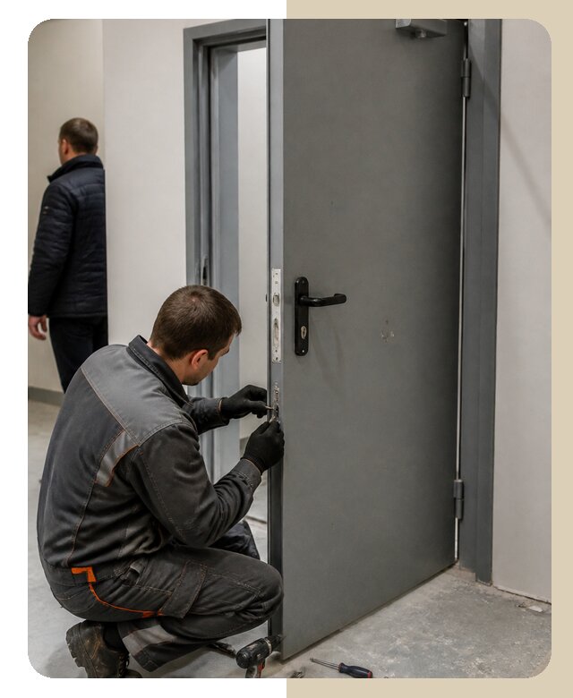 Ремонт противопожарной двери в Алейске по цене 6702 р. | ДвериЛегко-Лук